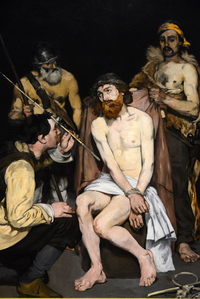 Jesus Mocked by the Soldiers, douard Manet, 1865