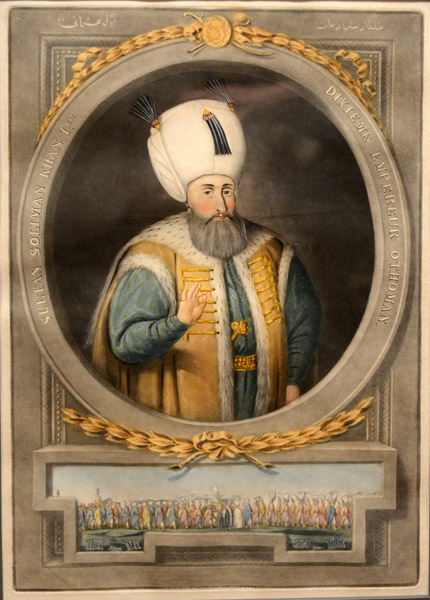 Soliman Khan I, from Portraits of the Emperors of Turkey, John Young, 1815