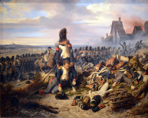 Battle Scene, Joseph-Louis-Hippolyte Bellang, ca 1825