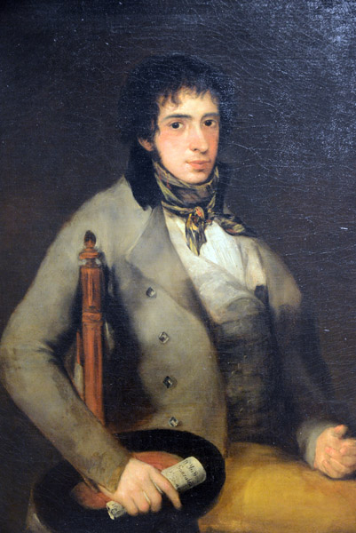 Portrait of the Architect Isibro Gonzlez Velzquez, Goya, 1801