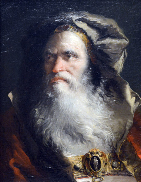 Head of a Philosopher, Giandomenico Tiepolo, 1758/64
