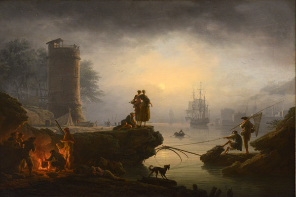 Morning, Claude-Joseph Vernet, 1760