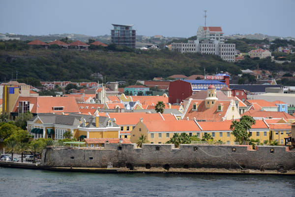 Fort Amsterdam on the Punda side of St Annabaai, Willemstad