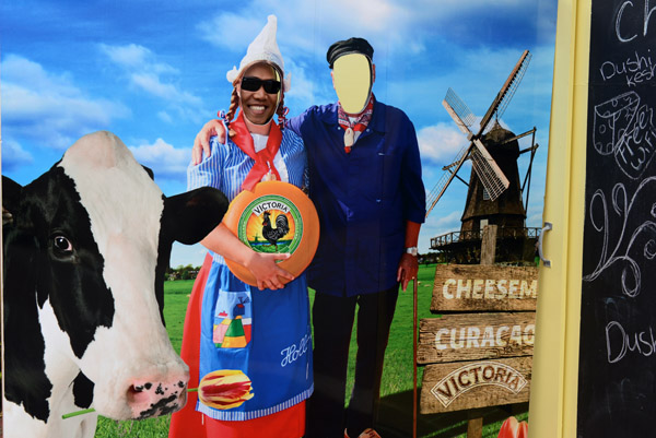 Quaint Dutch images in the tropical Caribbean