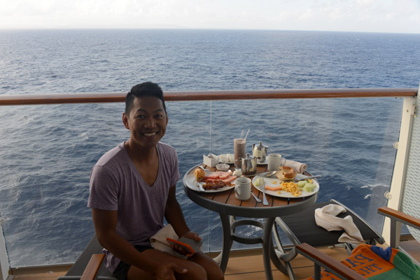 Breakfast off Cuba