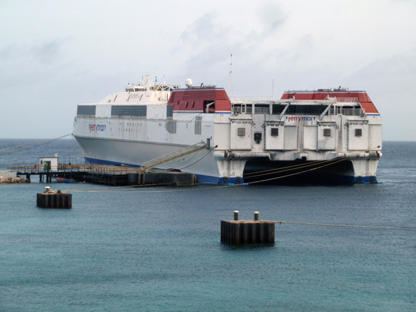 Ferrymar HSS Discovery, built in Finland as a high speed ferry for the Hoek van Holland to Norwich, UK route in 1996