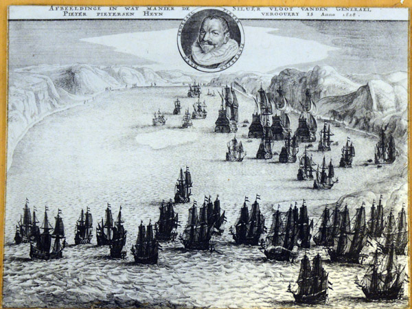 Dutch privateer Pieter Heyn captured the Spanish silver fleet in 1628