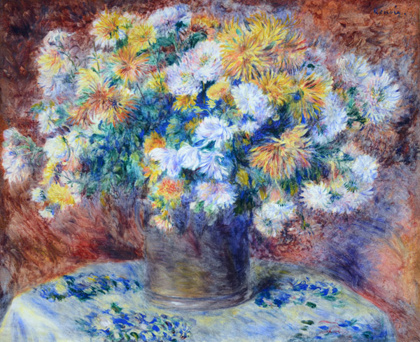 Chrysanthemums, Pierre-Auguste Renoir, 1881/82