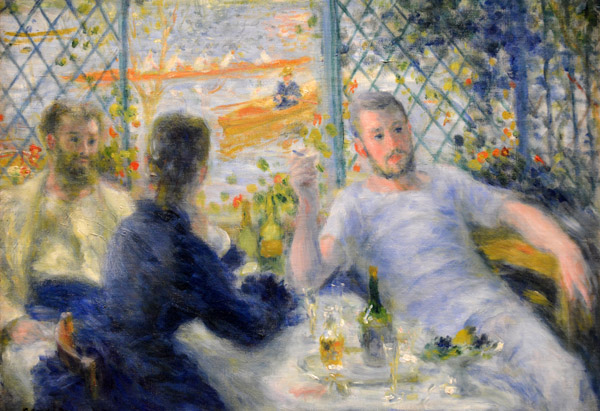 Lunch at the Restaurant Fournaise (The Rowers' Lunch), Pierre-Auguste Renoir, 1875