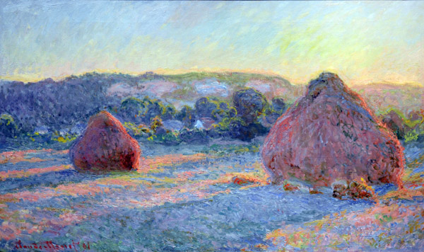 Stacks of Wheat (End of Summer), Claude Monet, 189-91