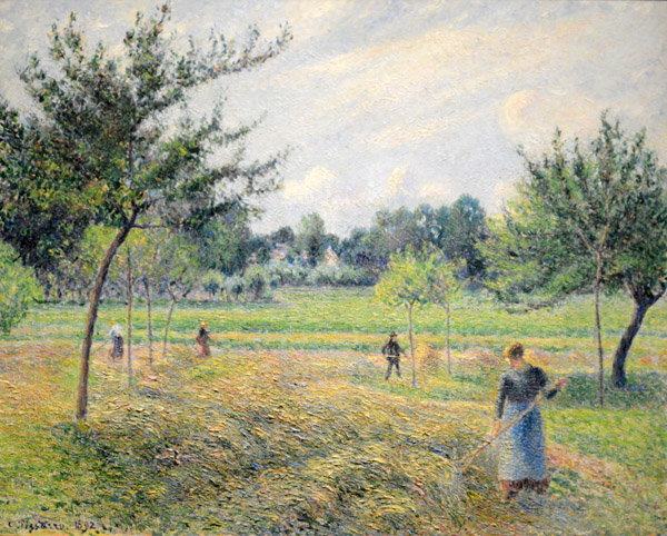 Haying Time, Camille Pissarro, 1891
