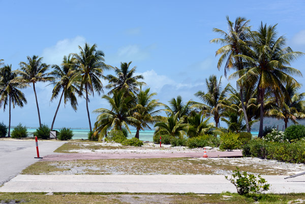 Bora Bora's watery airport