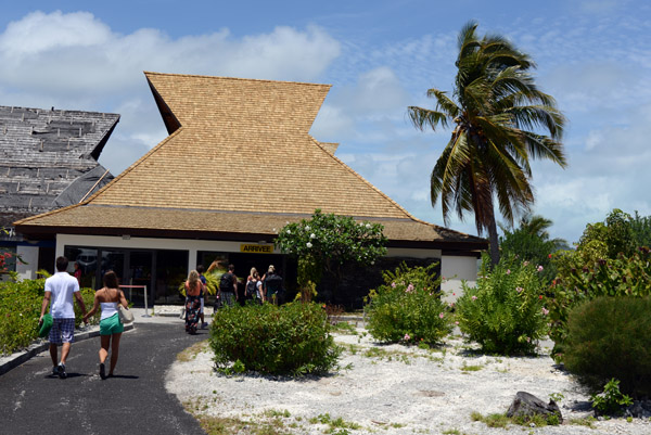 Arrivals hall, Bora Bora