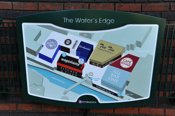 The Water's Edge, Brindley Place