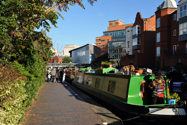 Canal boat, Birmingham