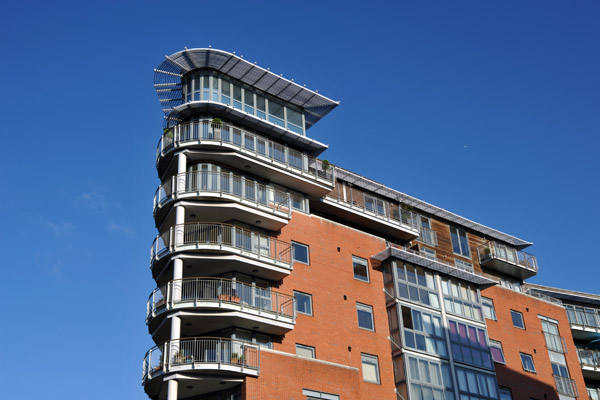 Modern apartments, Sheepcote Street, Birmingham