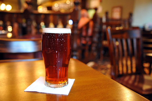 A Pint out in Birmingham