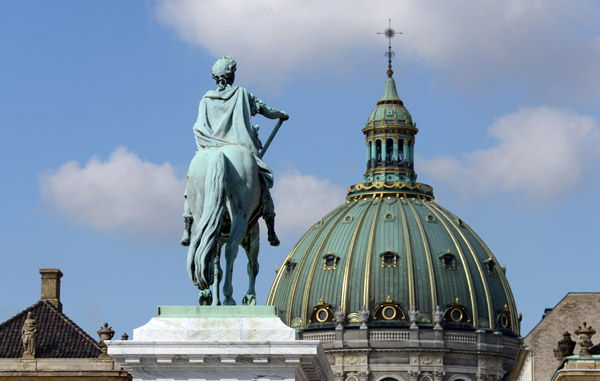 Equestrian statue of King Frederik V, 1771