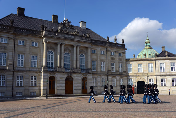 Amalienborg Slotsplads, Copenhagen