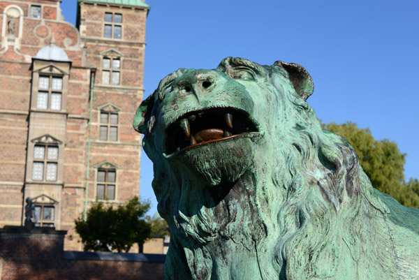Lion sculpture, King's Garden, Rosenborg