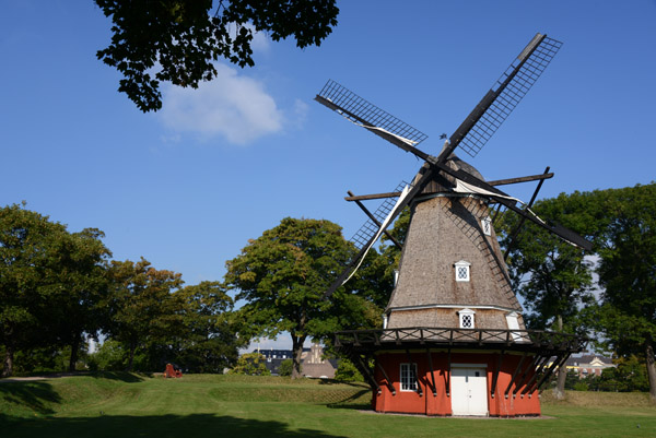 Windmill, King's Bastion, 1847,Kastellet