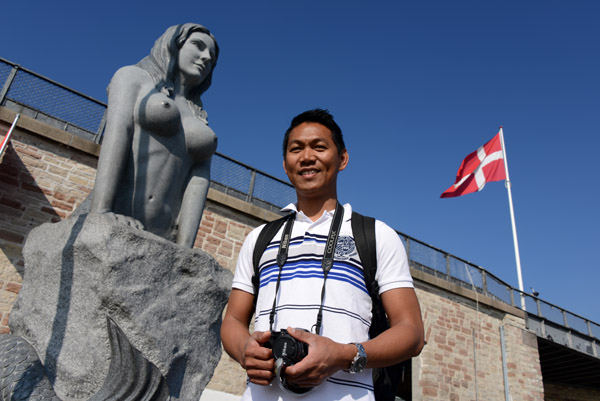 Dennis and the Big Mermaid, Langeliniekajen, Copenhagen