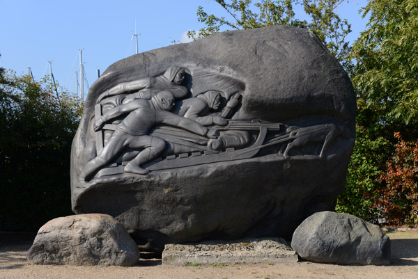 Denmark Expedition Memorial, 1911, Langelinie