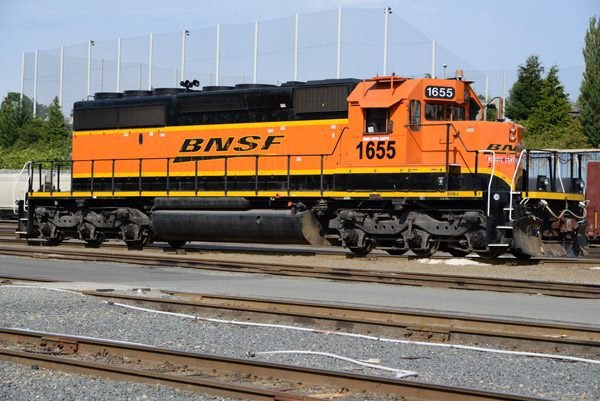 BNSF locomotive, Seattle