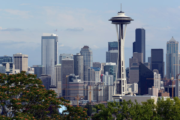 View of Seattle from Kerry Park, Queen Anne Hill