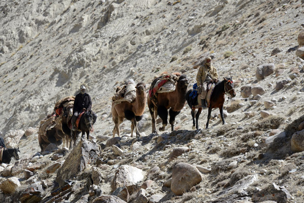 Camel caravan, Wakhan Corridor, Afghanistan