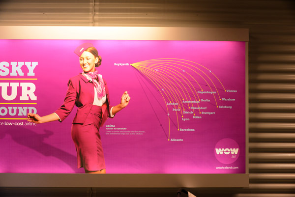 WOW Air low-cost service from Iceland 