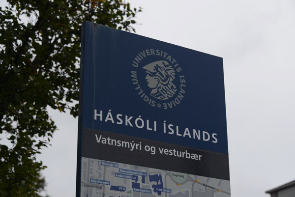 Hgskli slands - Sigillum Universitatis Islandiae 