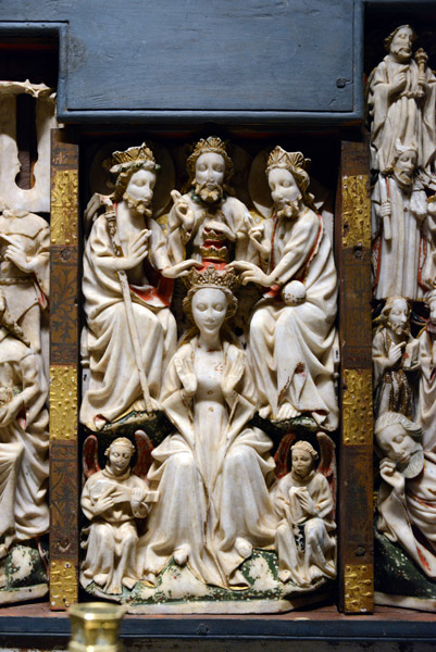 Coronation of the Virgin, Kirkjubr alterpiece