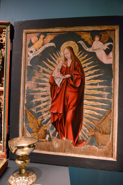 Right panel, gur altarpiece, ca 1500