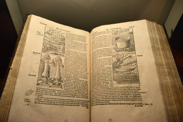 Gu∂brandur's Bible, the first translation of the entire Bible printed in Icelandic, 1584