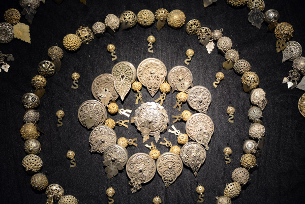 Silver ornaments, National Museum of Iceland