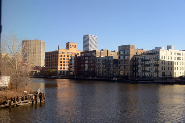 Arriving in Milwaukee by rail