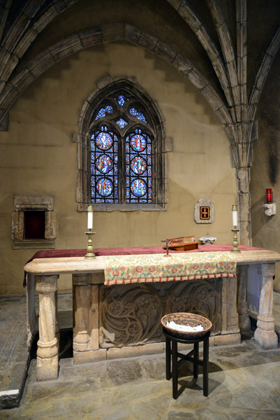 The chapel was dismantled and reconstructed in Milwaukee in 1966