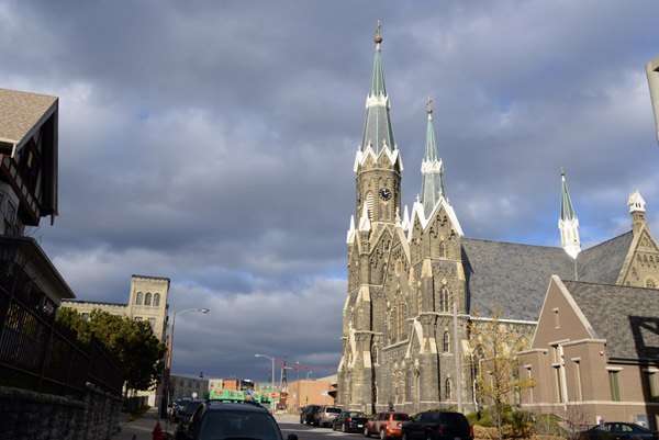 The current Trinity Lutheran Church was built in 1878