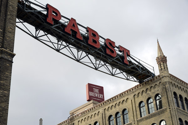 The former Pabst Brewery