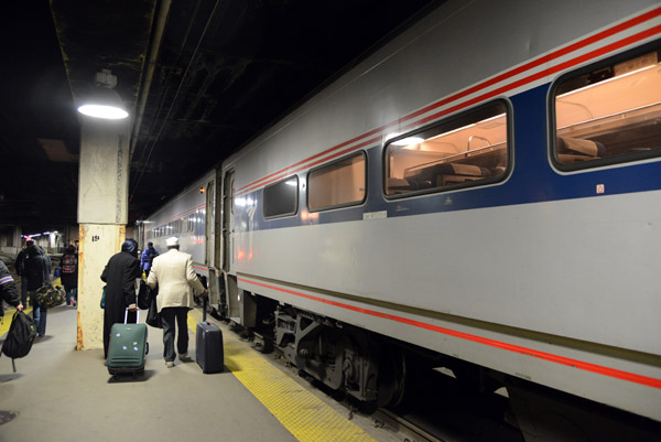 Amtrak back to Chicago Union Station