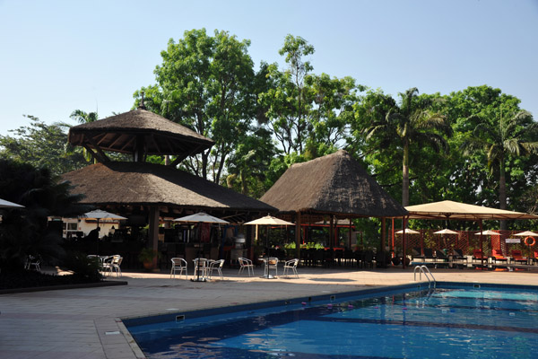 Fulani Bar by the pool at the Transcorp Hilton Abuja