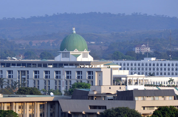 Nigeria National Assembly from the Abuja Hilton