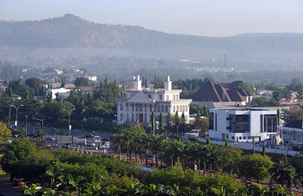 View from the Abuja Hilton