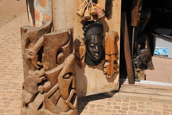 Woodcarvings and masks, Abuja
