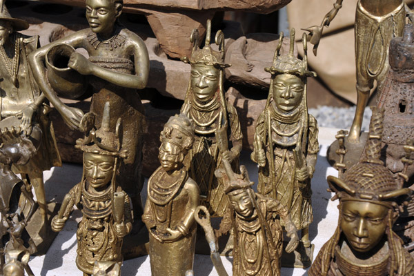 Benin-style bronze and brass sculptures are making a comeback in Nigeria