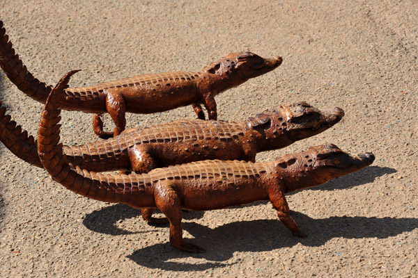 Stuffed baby crocodile, Abuja