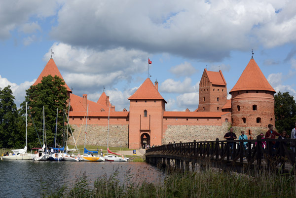 Trakai Island Castle was constructed in the 14th C. by Kęstutis, Duke of Trakai