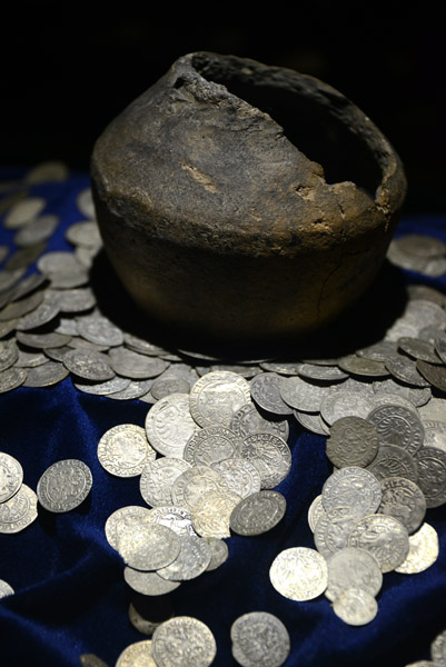 Hoard of silver coins, Trakai Castle