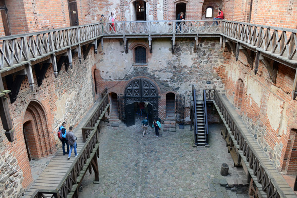 Courtyard of the Ducal Palace, Trakai Castle